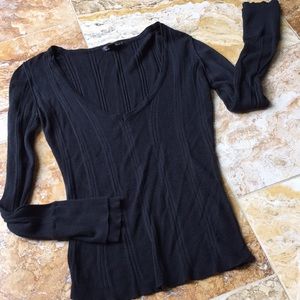 Bitten by Sarah Jessica Parker deep VNeck sweater